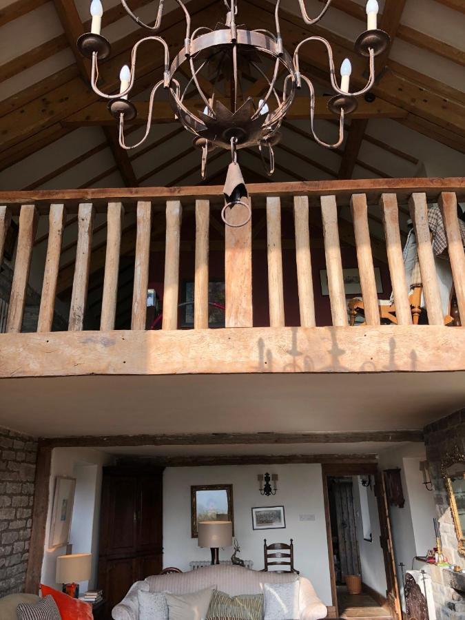 Peaceful Stone Barn Conversion In Somerset Villa Hurcot ภายนอก รูปภาพ